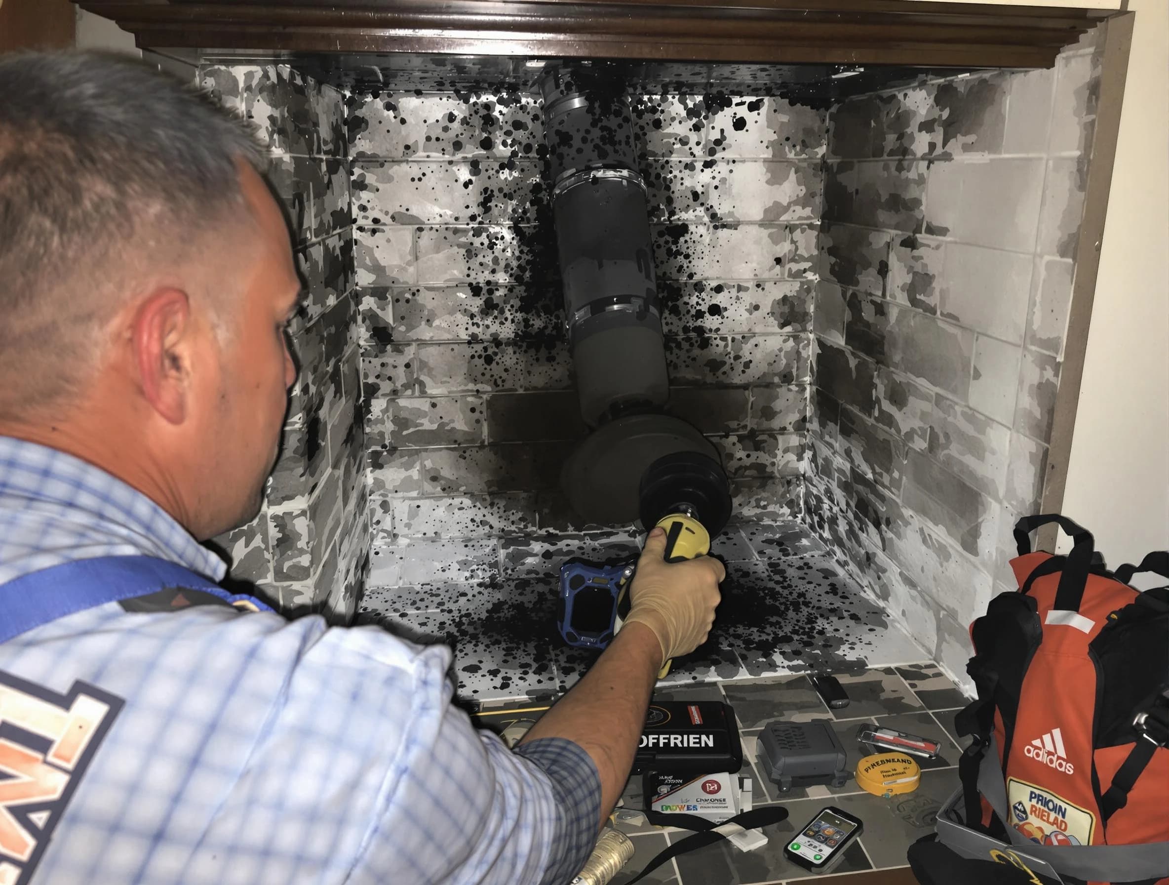 Creosote removal service by Choctaw Chimney Sweep in Choctaw, OK