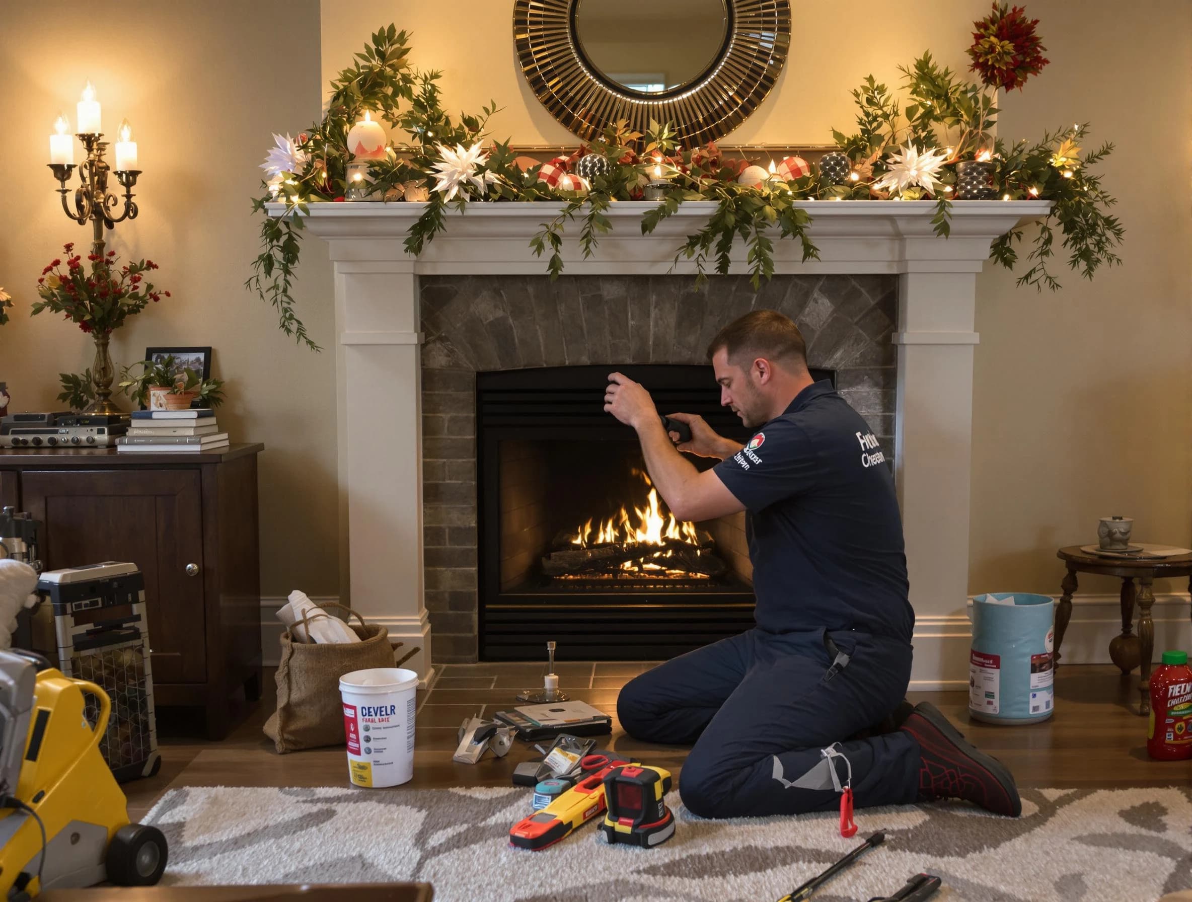 Choctaw Chimney Sweep offering fireplace maintenance services in Choctaw, OK