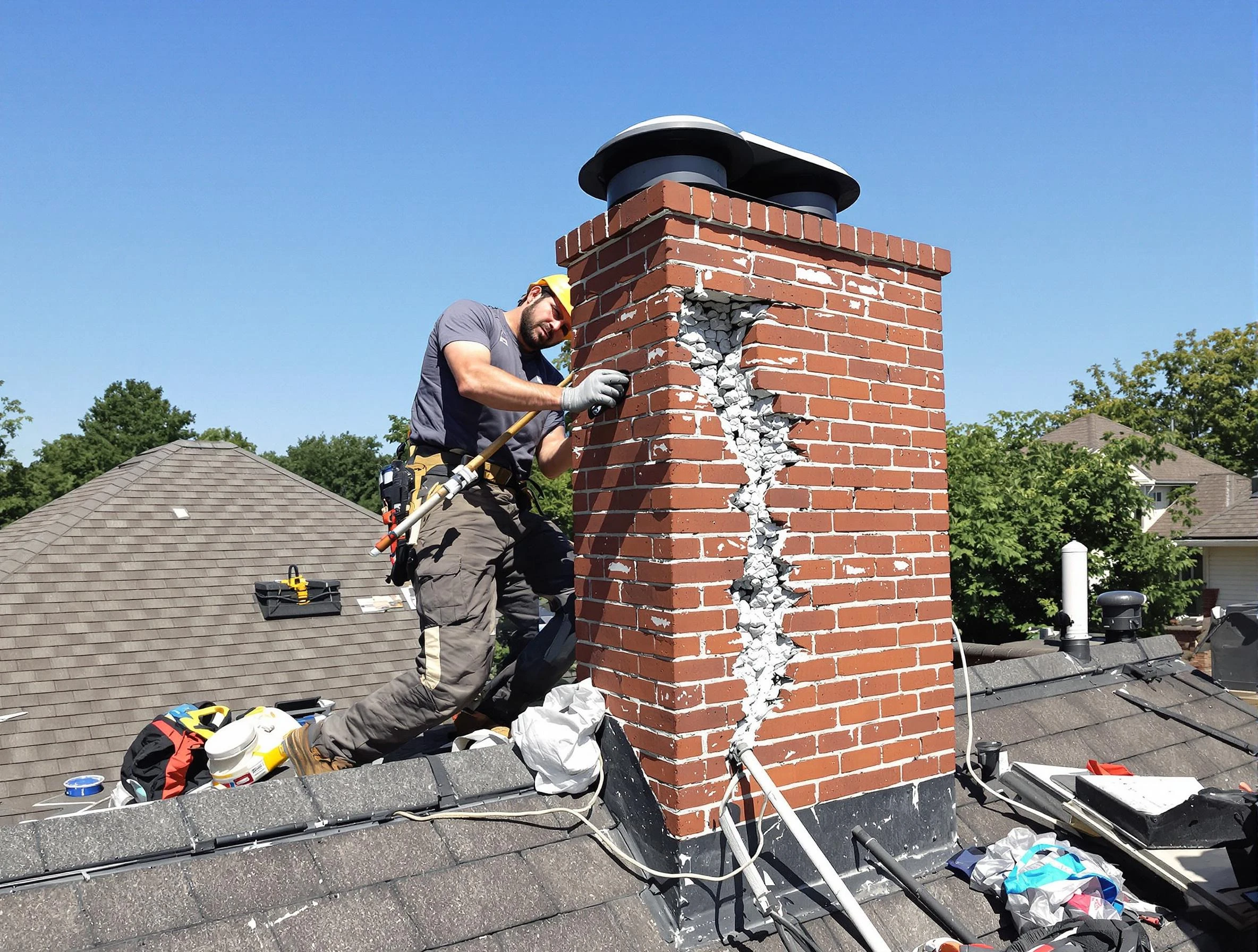 Chimney Repair in Harrah, OK