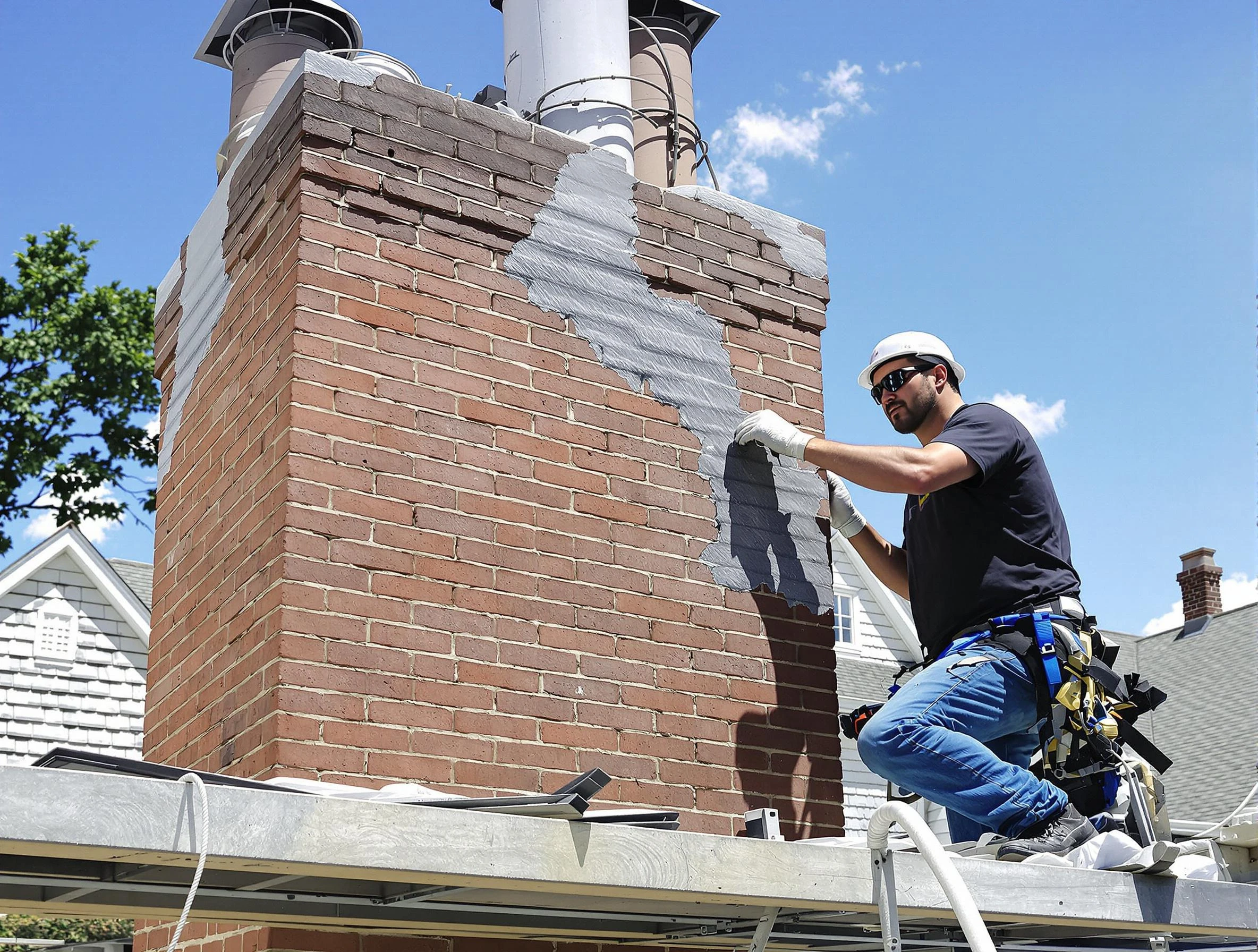 Chimney Restoration in Harrah, OK