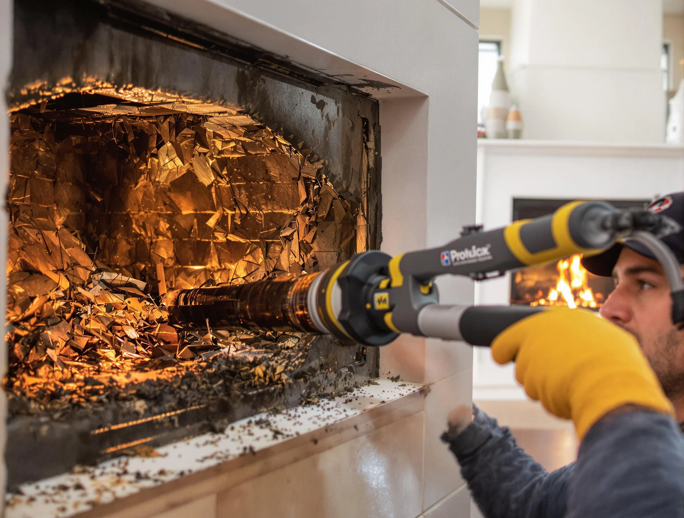 Professional chimney cleaning by Choctaw Chimney Sweep in Choctaw, OK